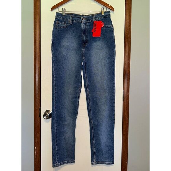 NWT Vintage 2001 Levi’s 512 Stretch Slim Fit Tapered Leg Jeans Size 10 - Picture 1 of 12